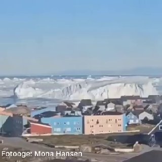 Директор гидрометцентра Армении показал видео обрушения айсберга у берегов Гренландии