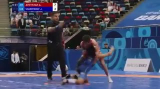 Борец из Арташата Арарат Аветисян вышел в полуфинал чемпионата мира U20 в весе до 48 кг